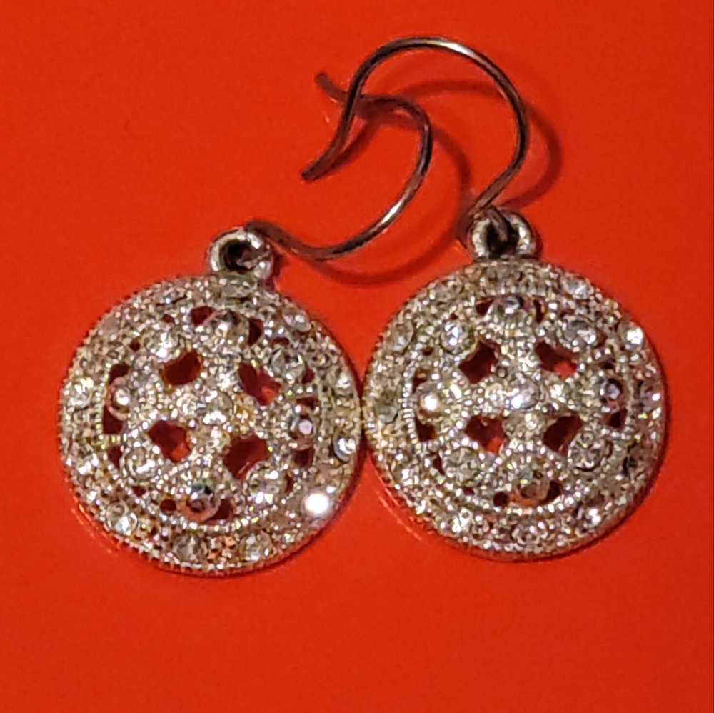 Elegant Silver Dangle Earrings
